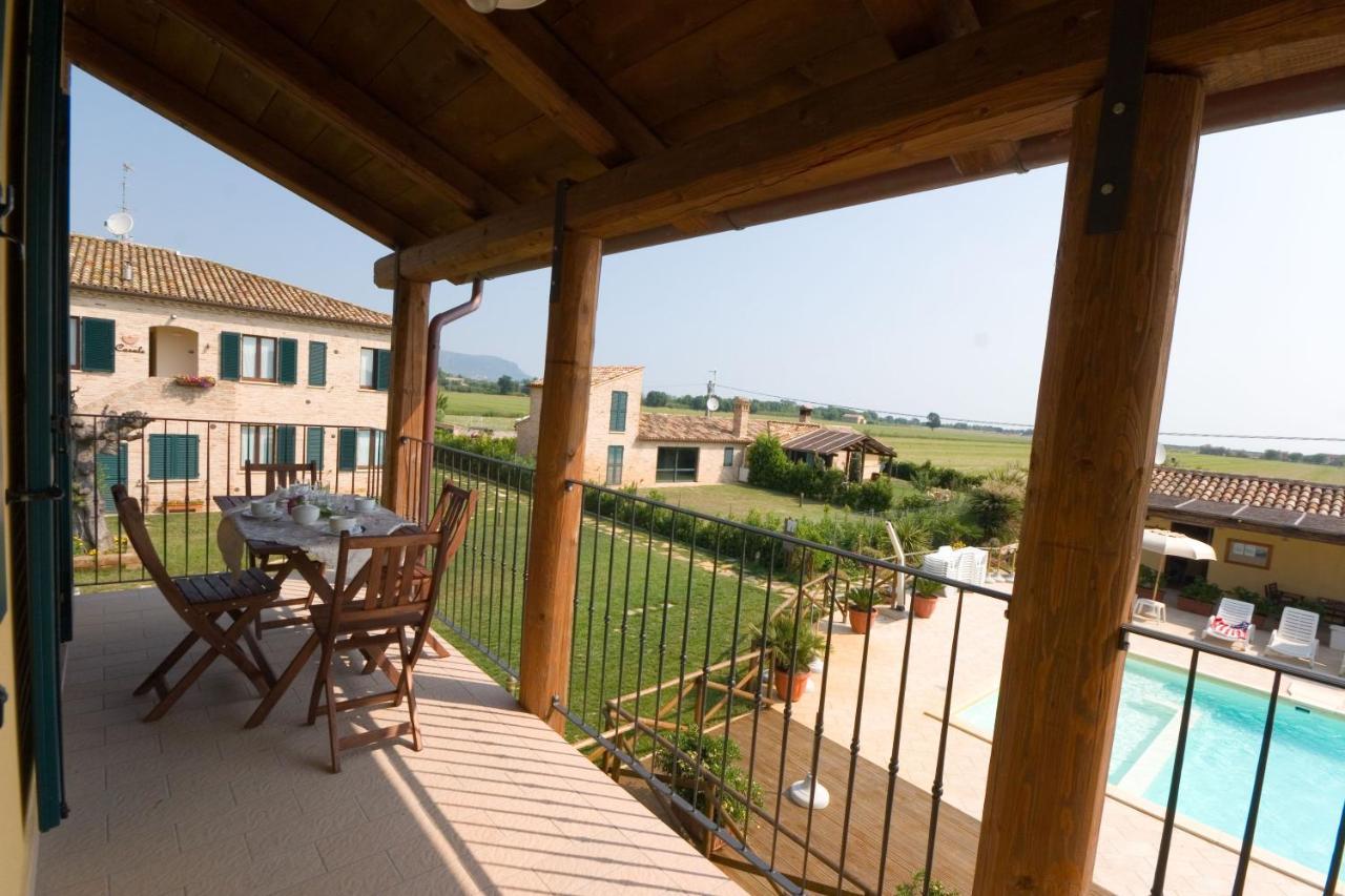 Casale Del Conero Aparthotel Porto Recanati Exteriör bild